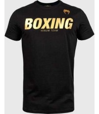 Koszulka Venum Boxing VT – czarno-złota