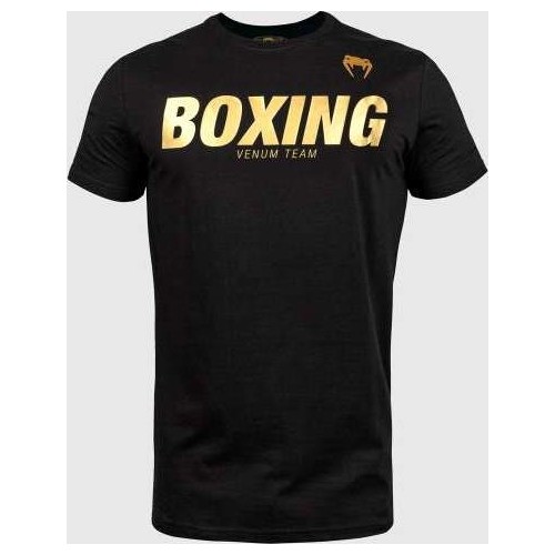 Koszulka Venum Boxing VT – czarno-złota