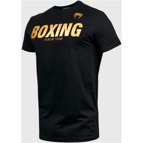 Koszulka Venum Boxing VT – czarno-złota