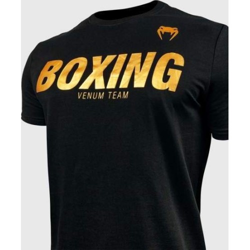 Koszulka Venum Boxing VT – czarno-złota