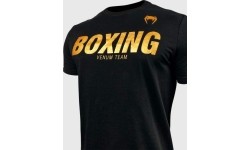 Koszulka Venum Boxing VT – czarno-złota