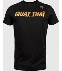 Koszulka Venum Muay Thai VT - czarna/złota