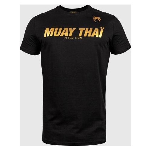 Koszulka Venum Muay Thai VT - czarna/złota