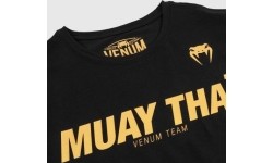 Koszulka Venum Muay Thai VT - czarna/złota