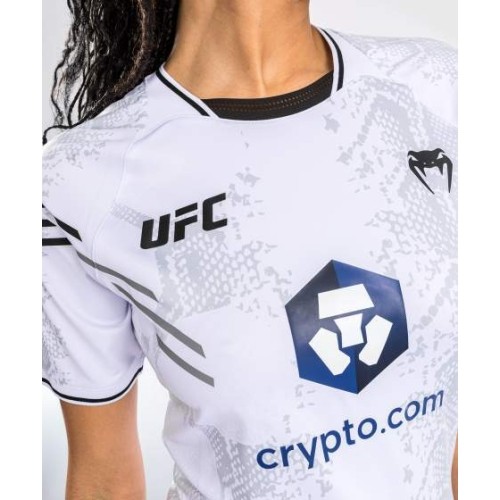 Koszulka damska UFC Adrenaline by Venum Authentic Fight Night Walkout, biała