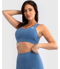 Damski stanik sportowy Venum Essential, średnie podparcie, Storm Blue