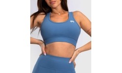 Damski stanik sportowy Venum Essential, średnie podparcie, Storm Blue