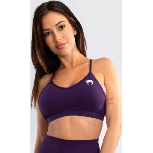 Damski stanik sportowy Venum Essential Low Impact, ciemnofioletowy