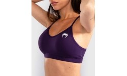 Damski stanik sportowy Venum Essential Low Impact, ciemnofioletowy