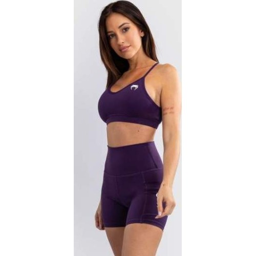 Damski stanik sportowy Venum Essential Low Impact, ciemnofioletowy