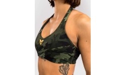 Damski stanik sportowy Venum x Sophia Rose – Forest Camo