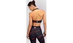 Damski stanik sportowy Venum X Sophia Rose, Urban Red Camo