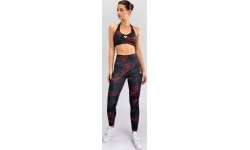 Damski stanik sportowy Venum X Sophia Rose, Urban Red Camo
