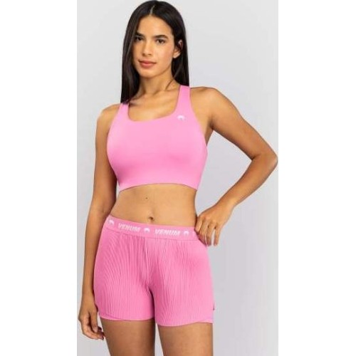 Damski biustonosz sportowy Venum Essential X – Candy Pink