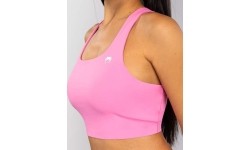 Damski biustonosz sportowy Venum Essential X – Candy Pink
