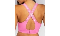 Damski biustonosz sportowy Venum Essential X – Candy Pink