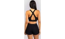 Damski stanik sportowy Venum Essential X, czarny