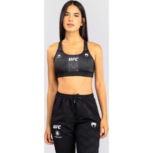 Damski stanik sportowy UFC Zenith by Venum Authentic Fight Night, czarny