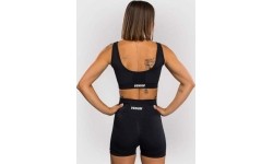 Venum Sculpt długi biustonosz sportowy – czarny/biały