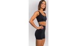 Venum Sculpt długi biustonosz sportowy – czarny/biały
