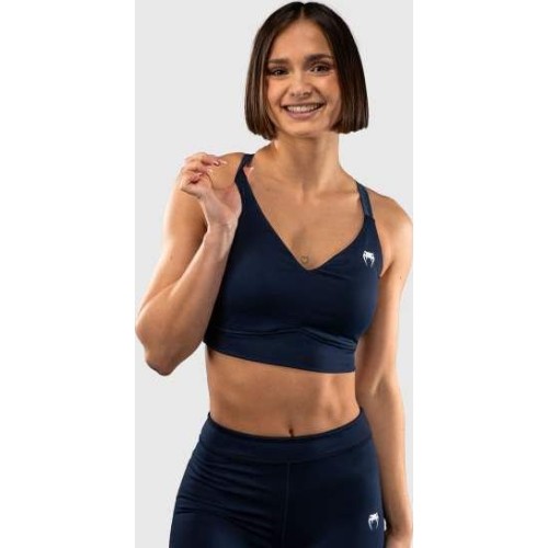 Damski biustonosz sportowy Venum Sculpt Shape, granatowy