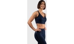 Damski biustonosz sportowy Venum Sculpt Shape, granatowy