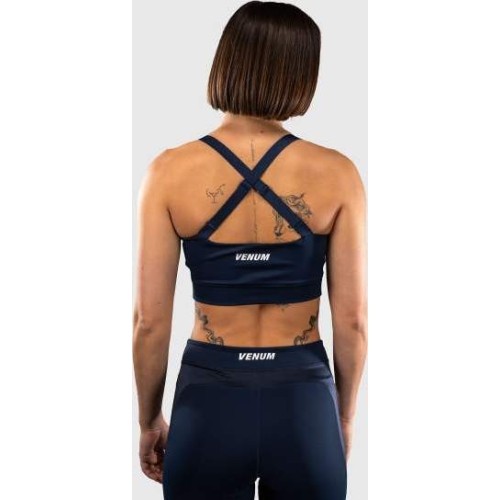 Damski biustonosz sportowy Venum Sculpt Shape, granatowy