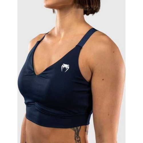 Damski biustonosz sportowy Venum Sculpt Shape, granatowy