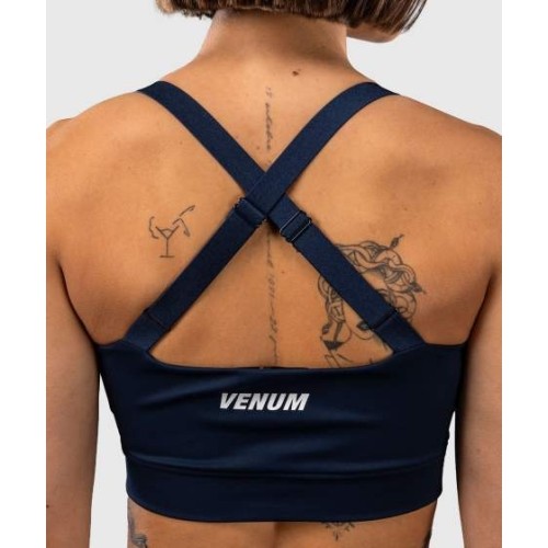 Damski biustonosz sportowy Venum Sculpt Shape, granatowy