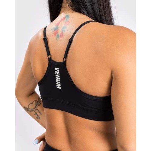 Stanik sportowy Venum Essential Low Impact, czarny