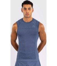 Venum G-Fit Air męska koszulka kompresyjna bez rękawów, mglisty niebieski