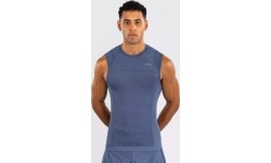 Venum G-Fit Air męska koszulka kompresyjna bez rękawów, mglisty niebieski