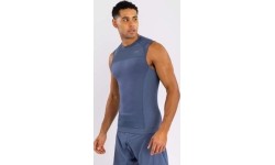 Venum G-Fit Air męska koszulka kompresyjna bez rękawów, mglisty niebieski