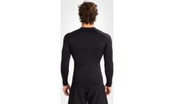 Męski rashguard z długim rękawem Venum Contender – czarny/biały