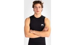 Męska koszulka bez rękawów Venum Contender Rashguard, czarno-biała