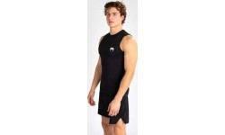 Męska koszulka bez rękawów Venum Contender Rashguard, czarno-biała