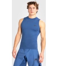 Męski rashguard bez rękawów Venum Contender, niebieski