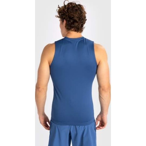 Męski rashguard bez rękawów Venum Contender, niebieski
