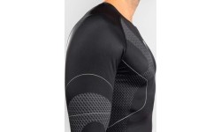 Rashguard z długim rękawem Venum Nexus, czarno-srebrny