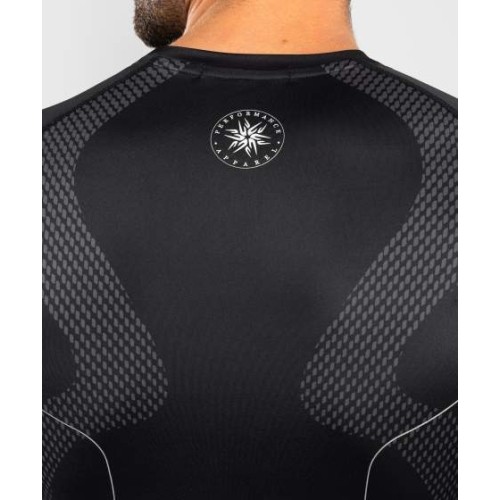 Rashguard z długim rękawem Venum Nexus, czarno-srebrny