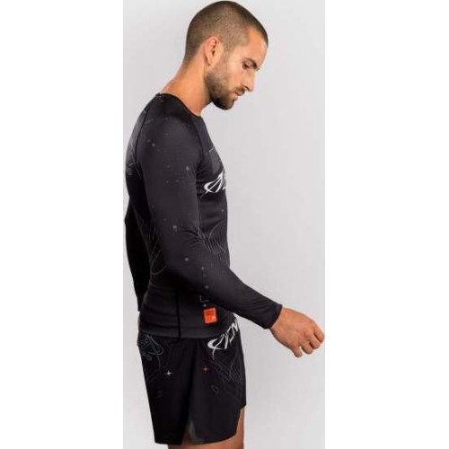 Rashguard Venum Eclipse z długim rękawem - czarny/kość słoniowa