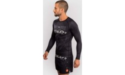 Rashguard Venum Eclipse z długim rękawem - czarny/kość słoniowa