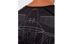 Rashguard Venum Eclipse z długim rękawem - czarny/kość słoniowa