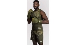 Koszulka rashguard bez rękawów Venum Serpenti, khaki/brąz/kość słoniowa