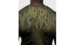 Koszulka rashguard bez rękawów Venum Serpenti, khaki/brąz/kość słoniowa