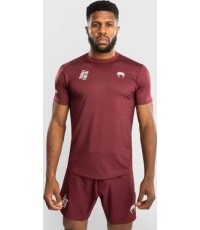 Męska koszulka Venum x Ares Dry-Tech, bordowa