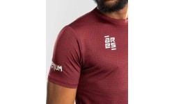 Męska koszulka Venum x Ares Dry-Tech, bordowa