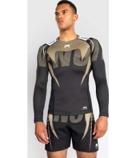 Rashguard z długim rękawem Venum Adrenaline - czarny/piaskowy