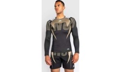 Rashguard z długim rękawem Venum Adrenaline - czarny/piaskowy