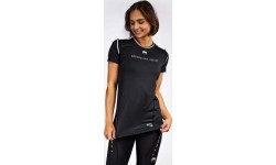 Koszulka damska Venum Adrenaline Dry-Tech, czarna/kość słoniowa